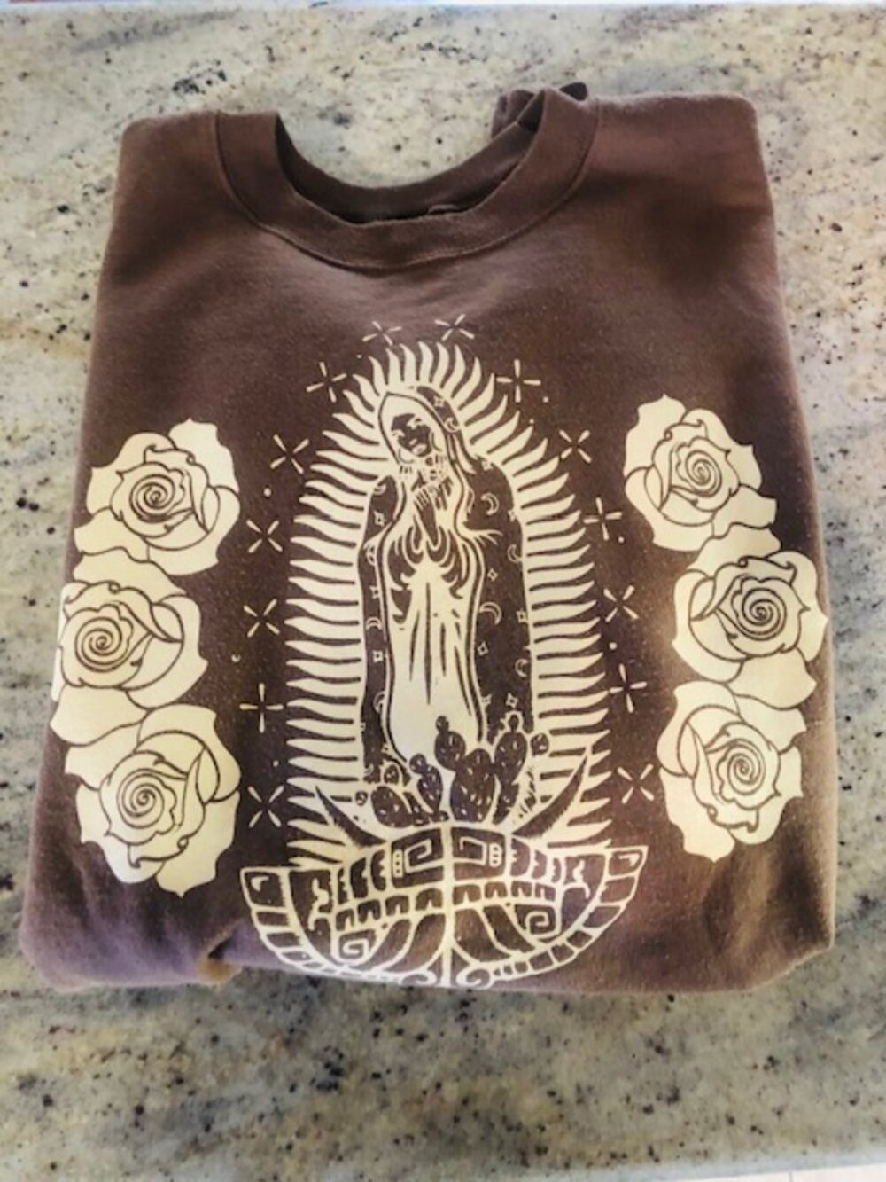 Virgen Guadalupe sweatshirt
